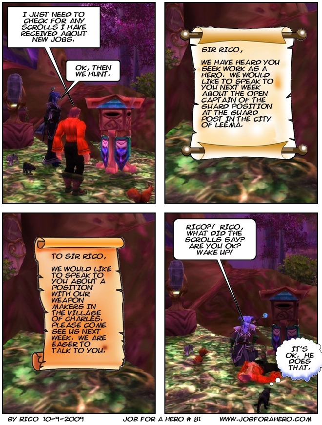 Job for a Hero # 81